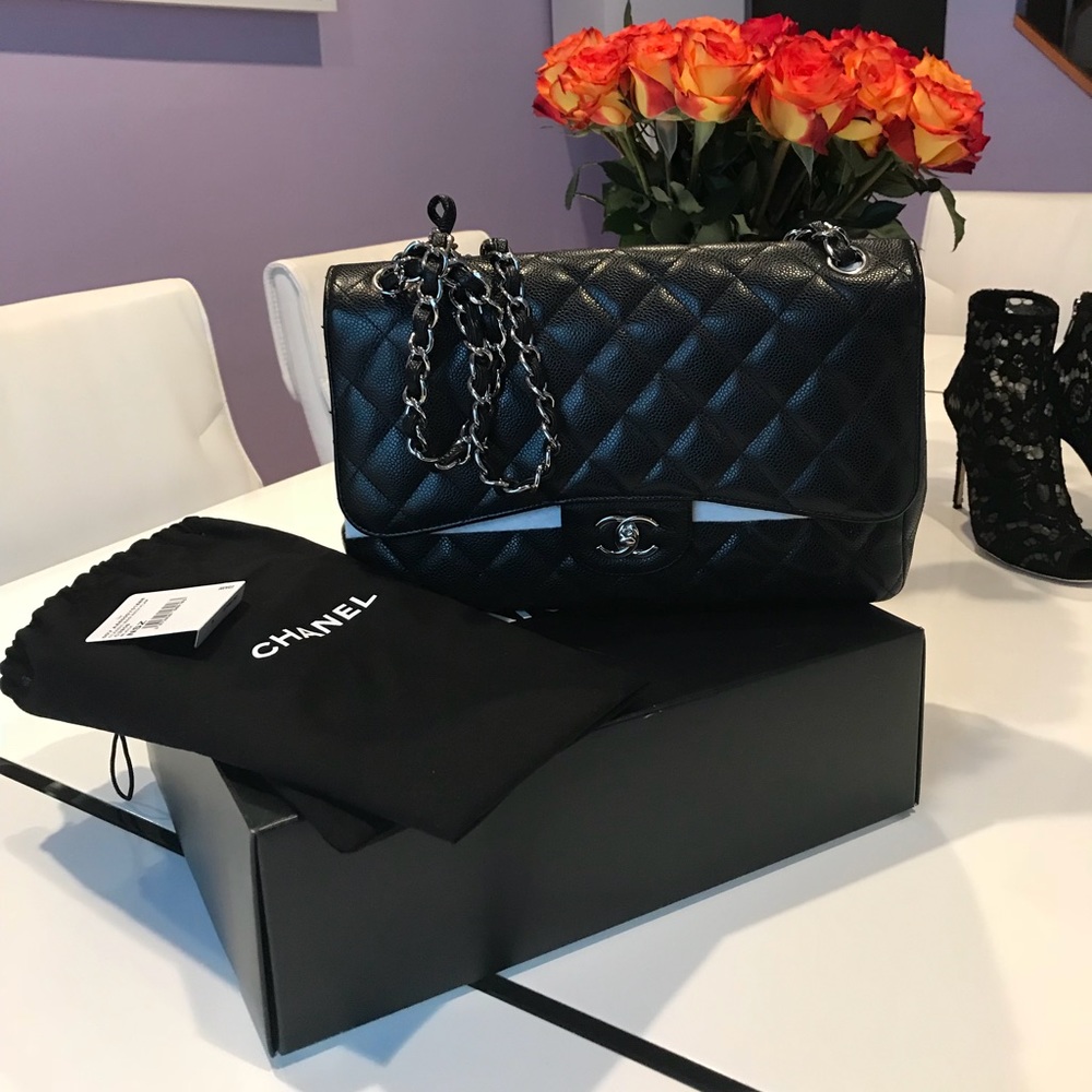 Chanel Jumbo Caviar - Picture 1 of 7